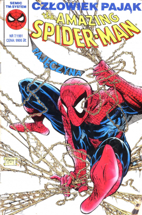 Spider-man 07/1991 – Kalifornijska intryga/Pech ciągnie na zachód