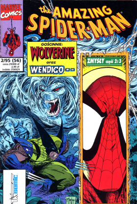 Spider-man 02/1995 – Zmysły