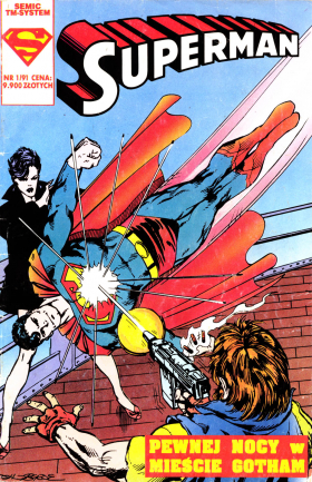 Superman 01/1991 - Temat stulecia/Pewnej nocy w mieście Gotham
