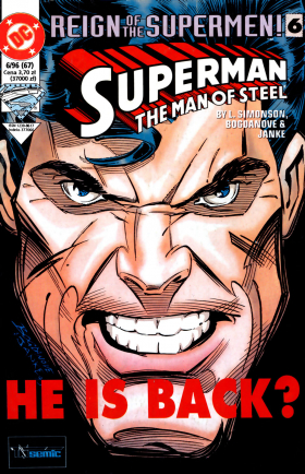 Superman 06/1996 - Rządy Supermenów - Kłamstwa i rewelacje/Powrót!