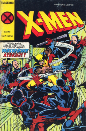 X-Men 03/1992 - Wolverine, sam/Przegrani bohaterowie!